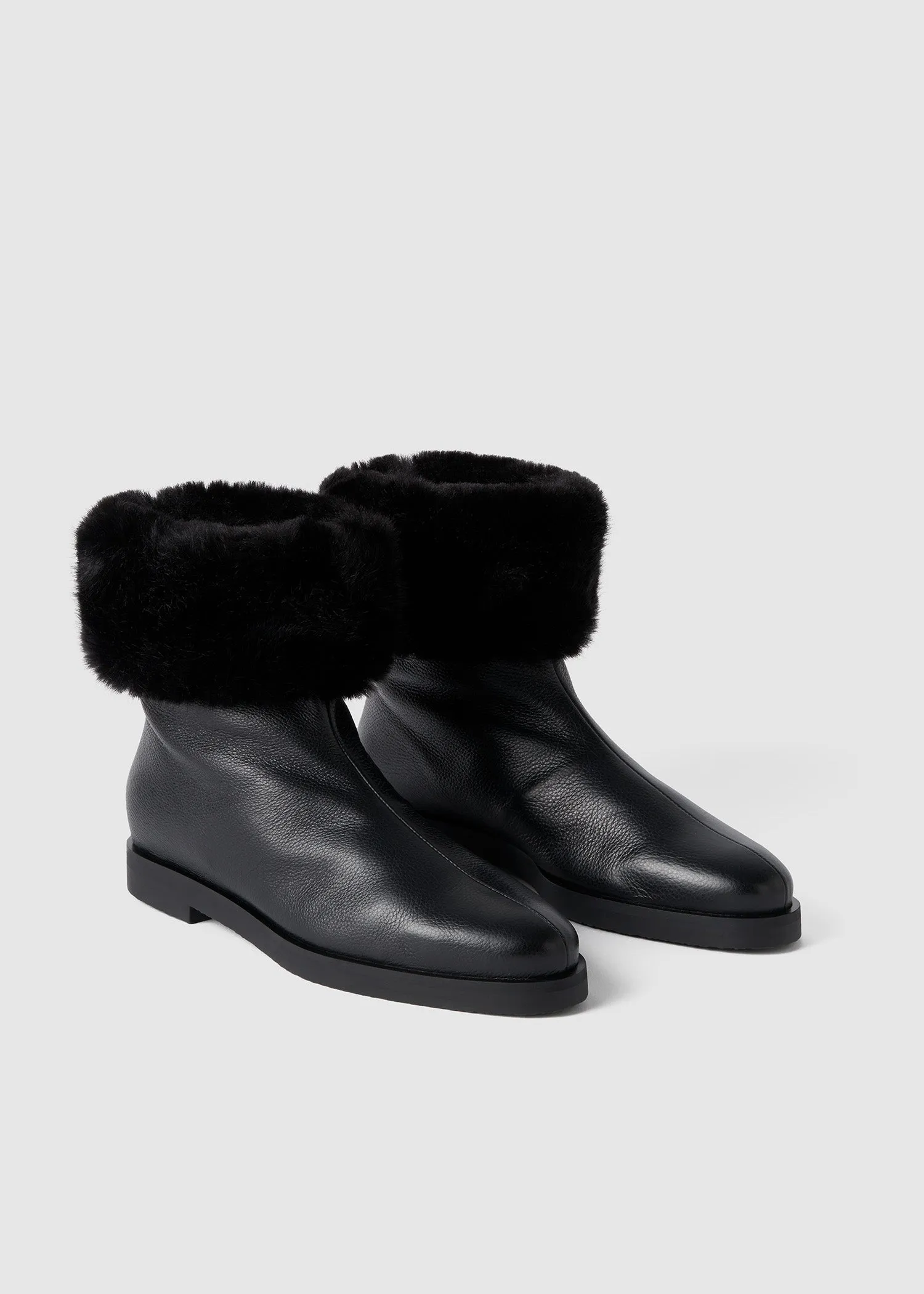 Off-duty boots black sold by Toteme product image thumbnail 4