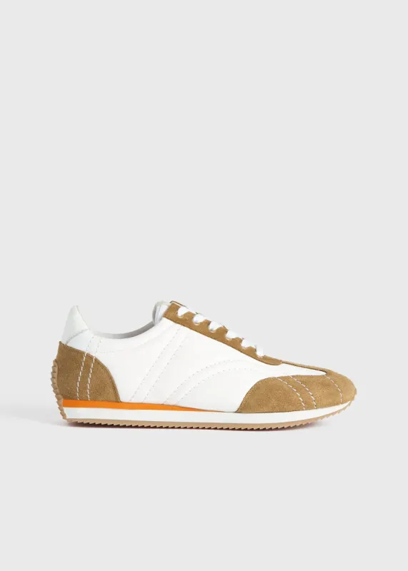 Sport sneakers white/tan sold by Toteme