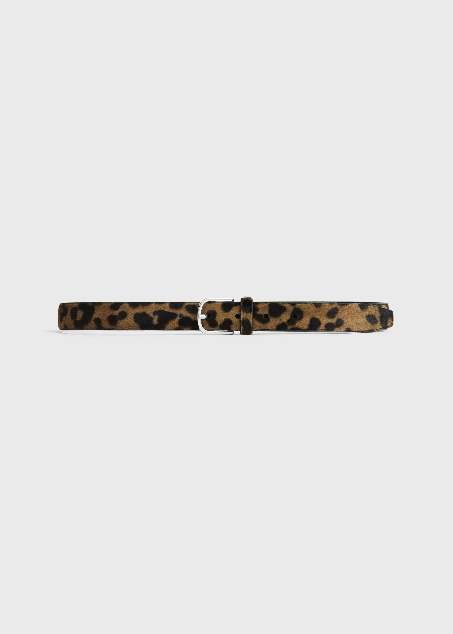 Pony hair belt leopard sold by Toteme