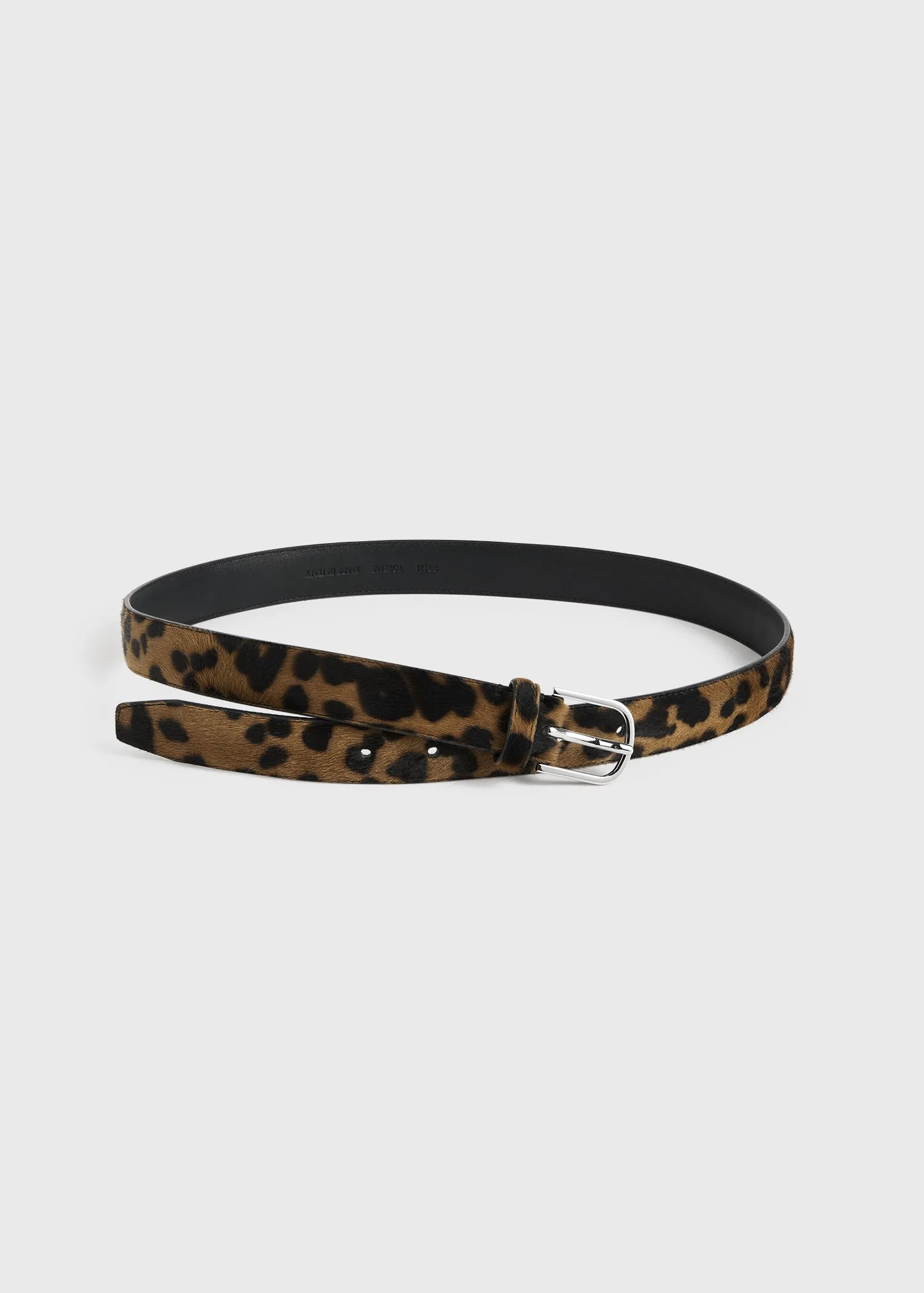 Pony hair belt leopard sold by Toteme product image thumbnail 3