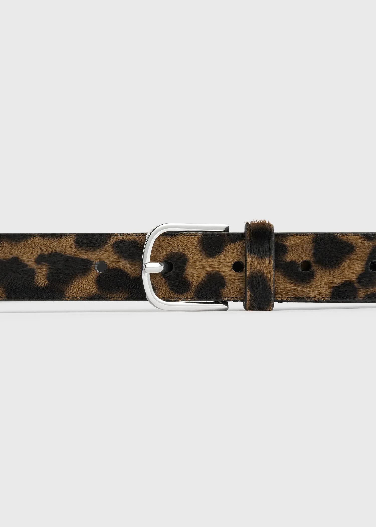 Pony hair belt leopard sold by Toteme product image thumbnail 4
