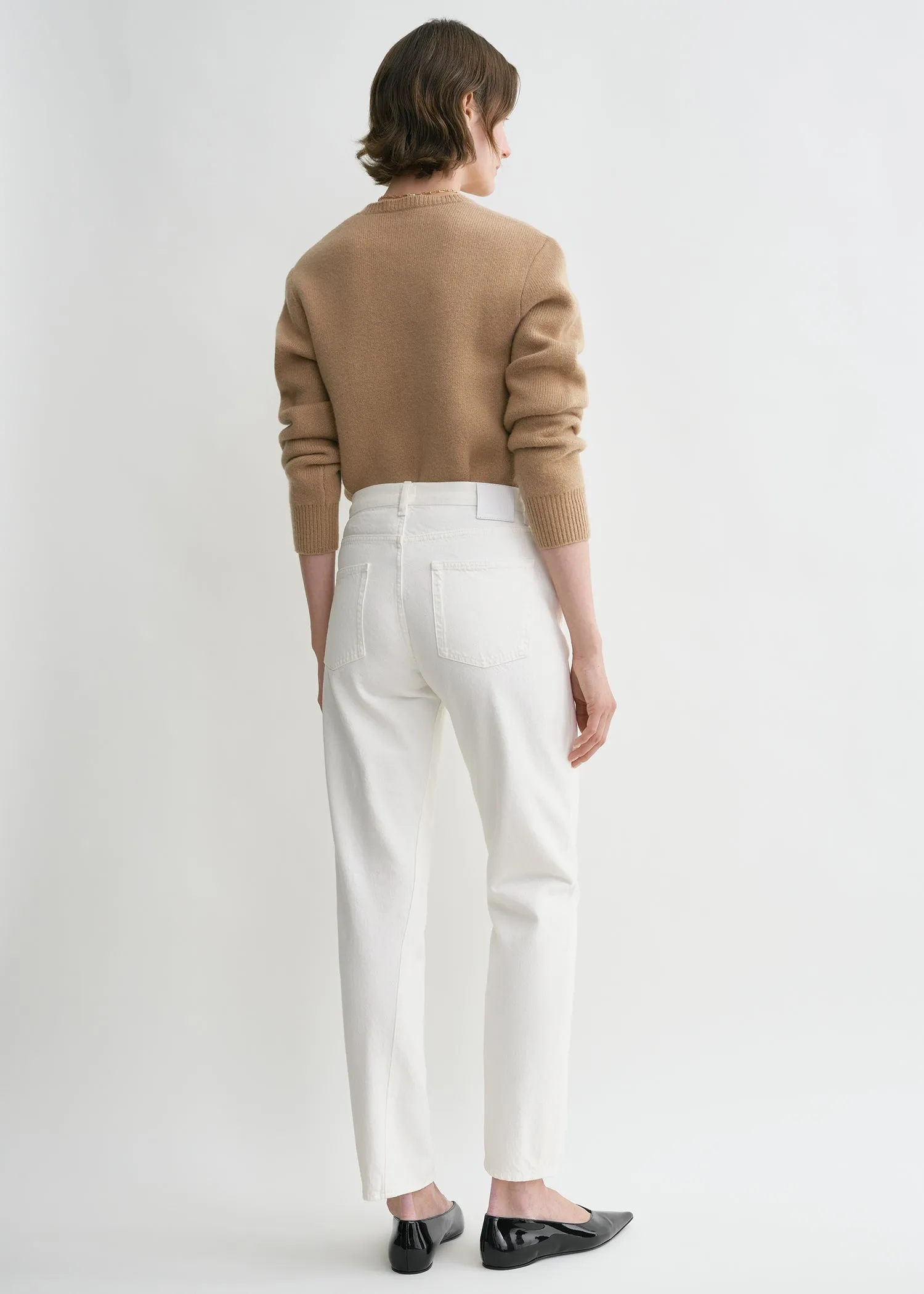 Twisted seam denim off-white sold by Toteme product image thumbnail 3