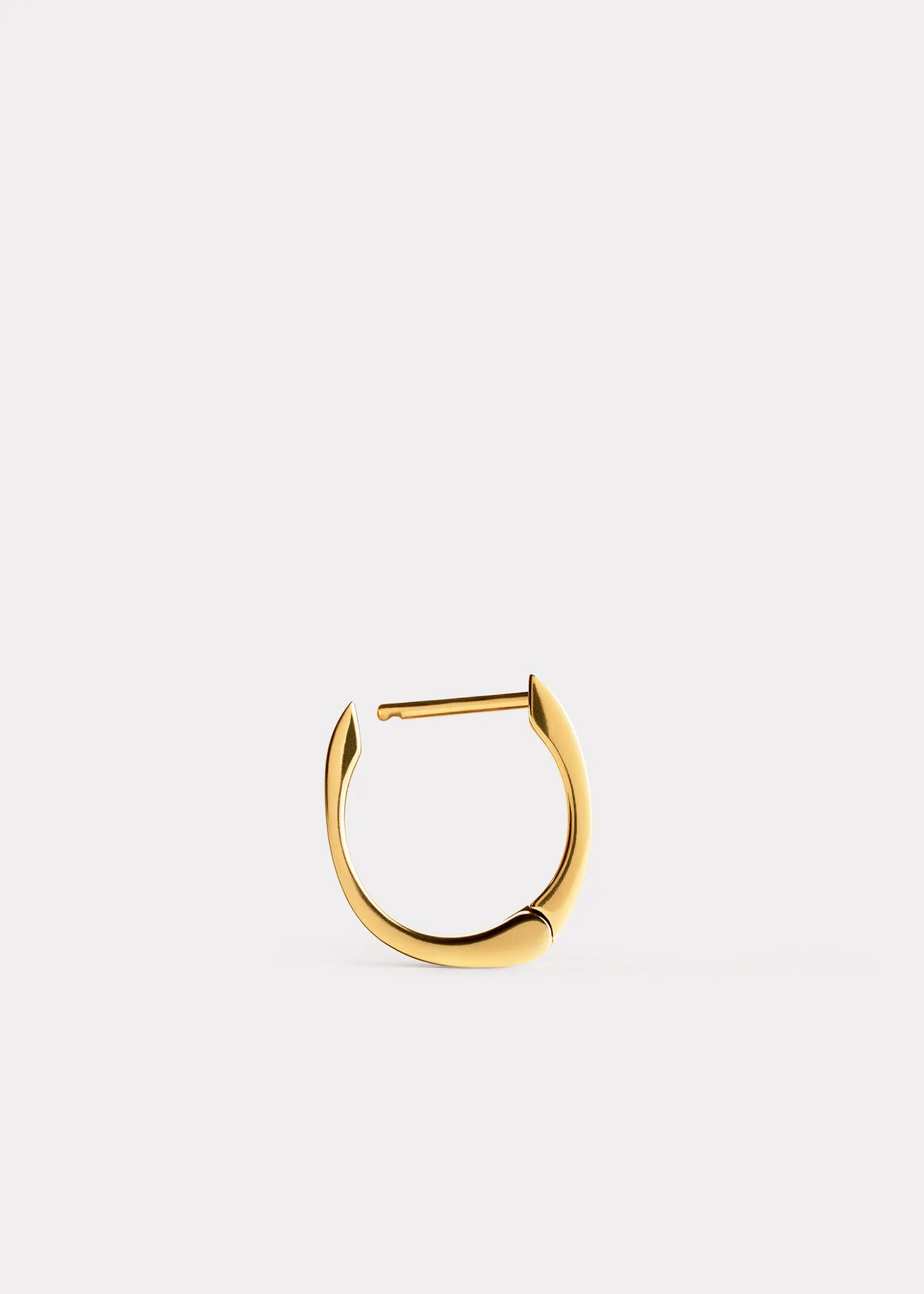 Signature hoops ecru/gold sold by Toteme product image thumbnail 4