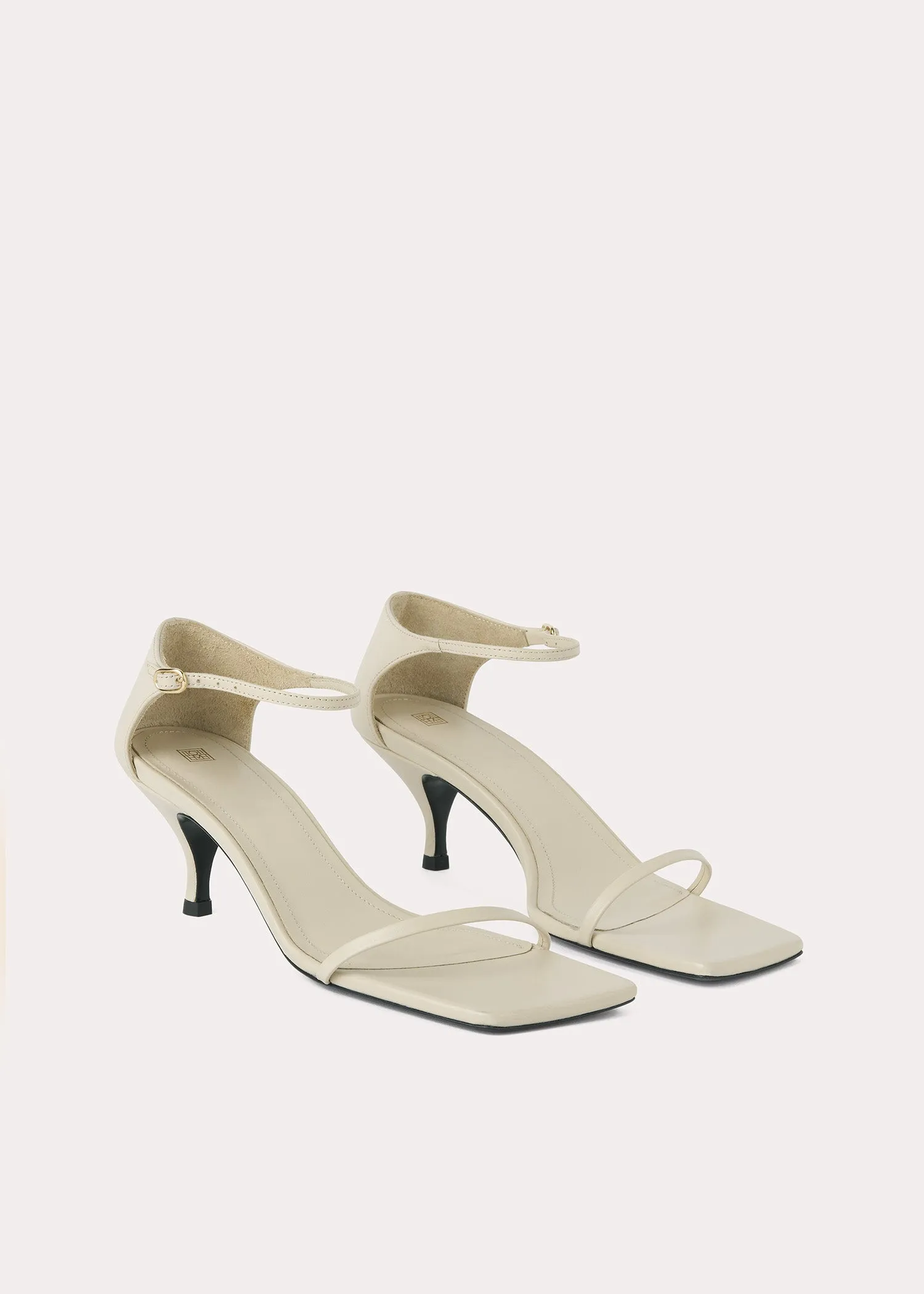 The Strappy Sandal bleached sand sold by Toteme product image thumbnail 3