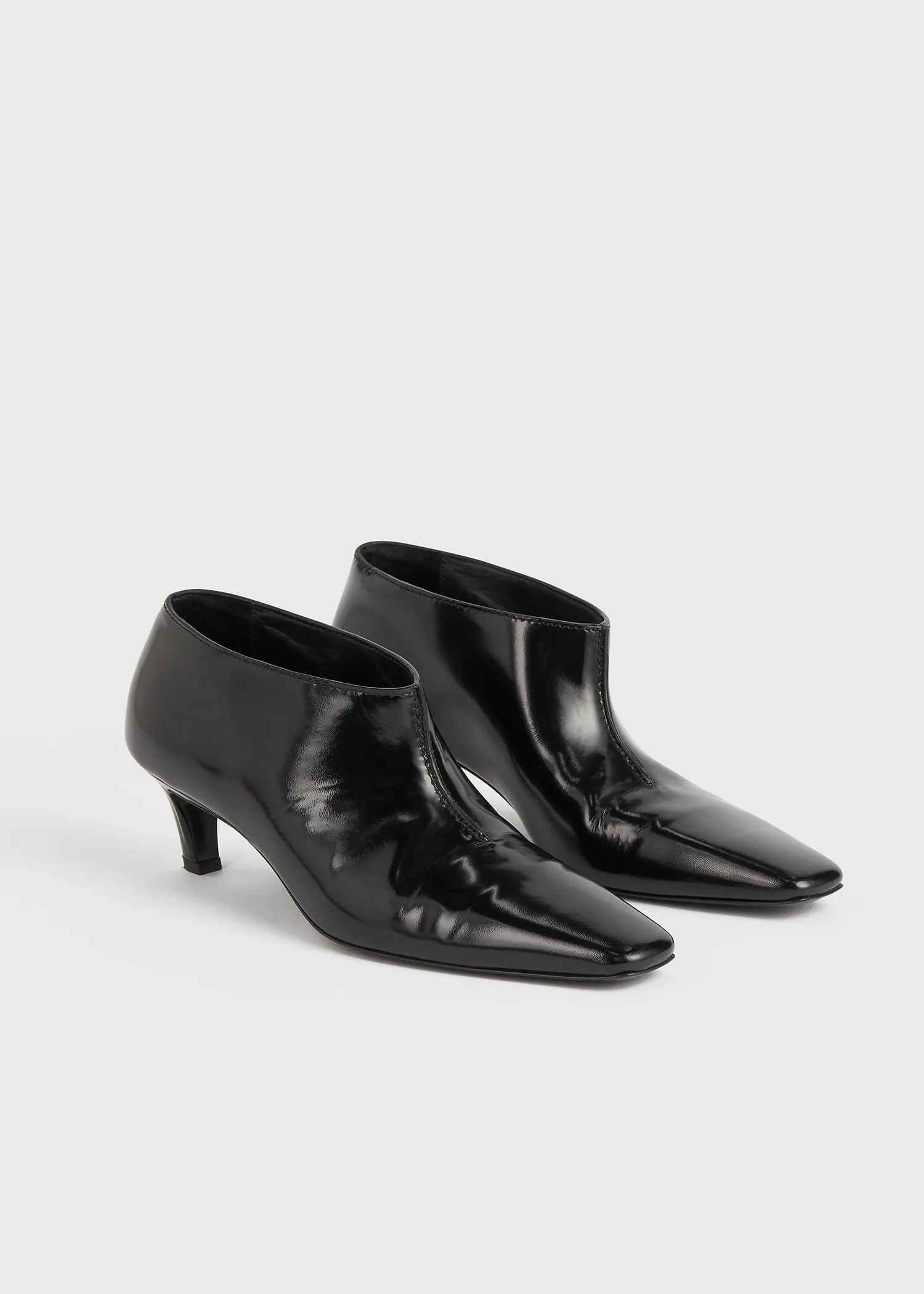 Wide shaft shoes black sold by Toteme product image thumbnail 5