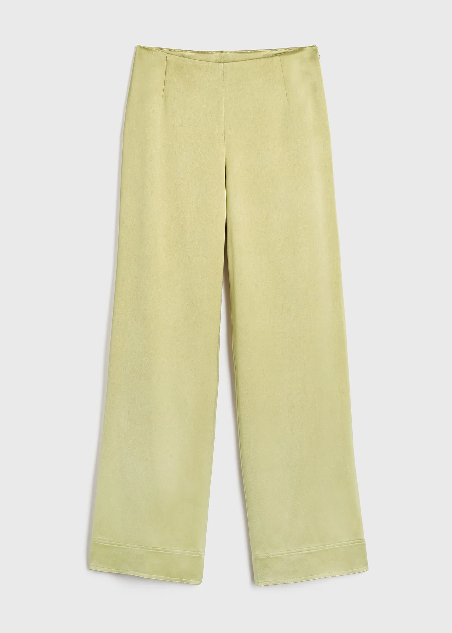 Contrast satin trousers melon sold by Toteme product image thumbnail 5