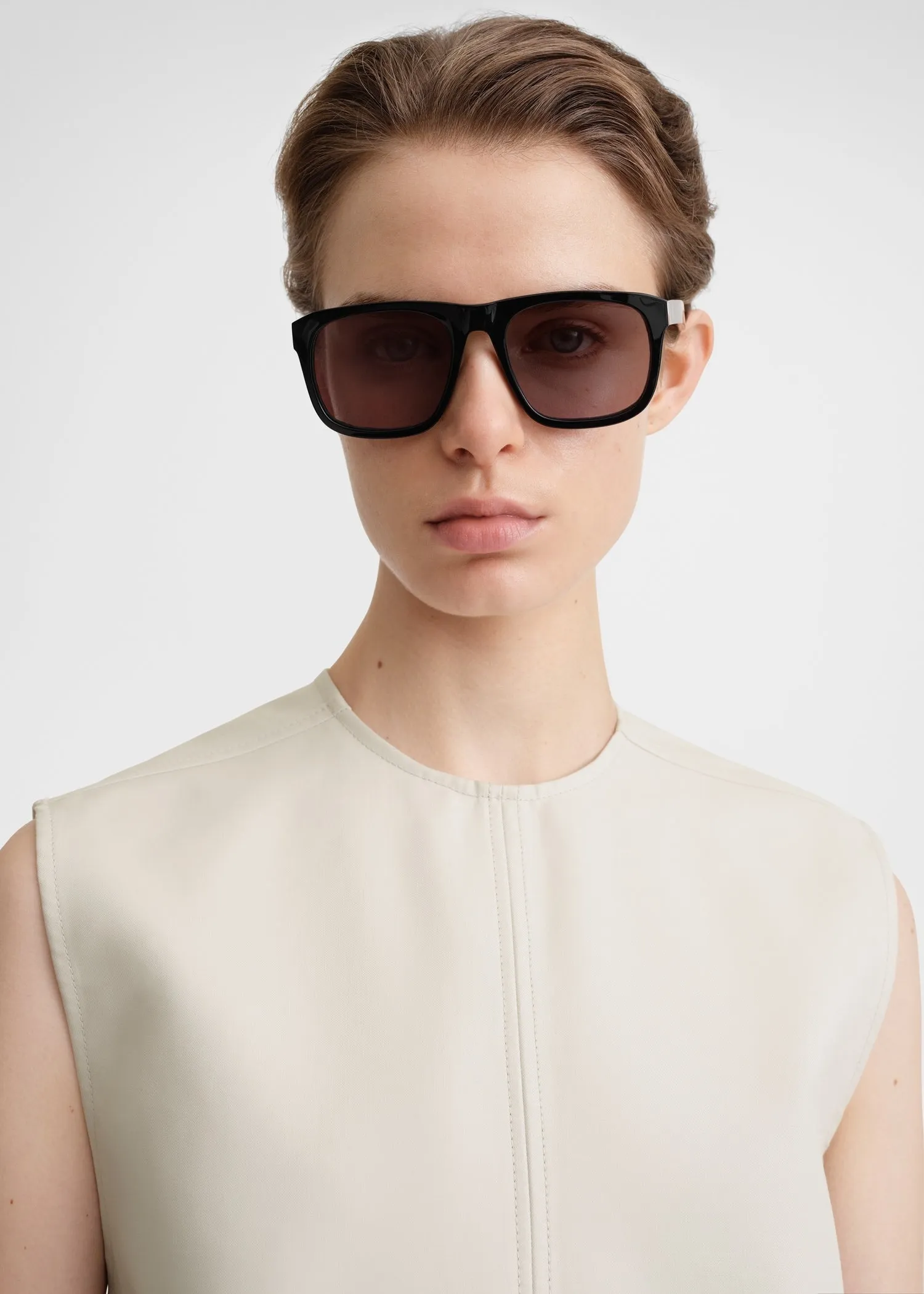 Navigator sunglasses black sold by Toteme product image thumbnail 2