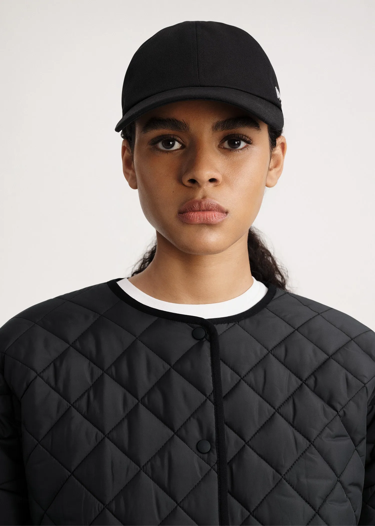 Baseball cap black sold by Toteme product image thumbnail 3