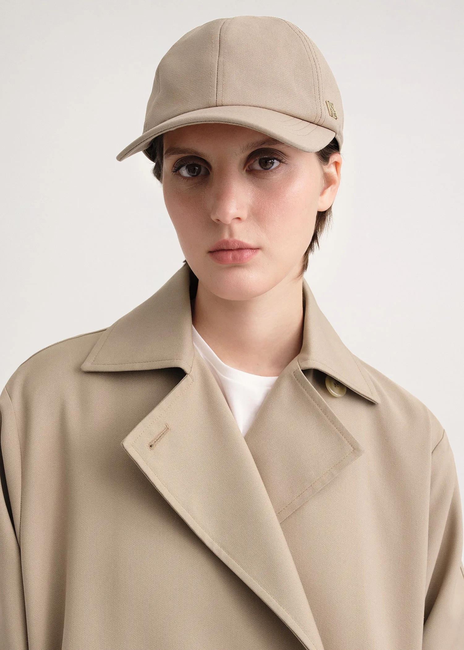 Baseball cap khaki sold by Toteme product image thumbnail 2