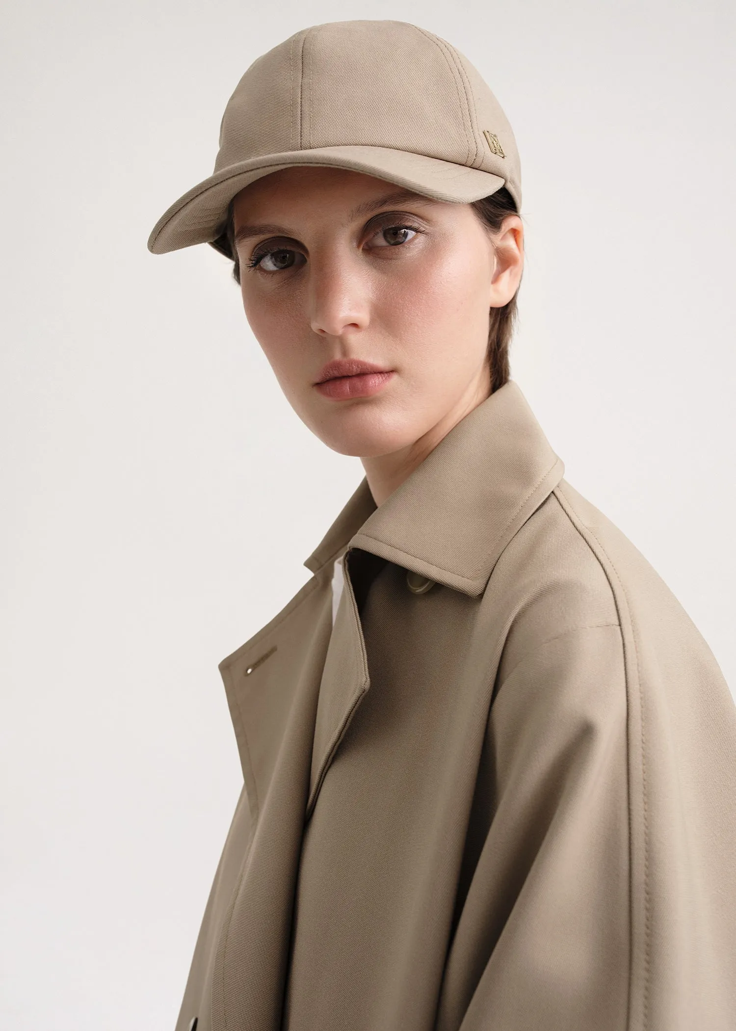 Baseball cap khaki sold by Toteme product image thumbnail 3