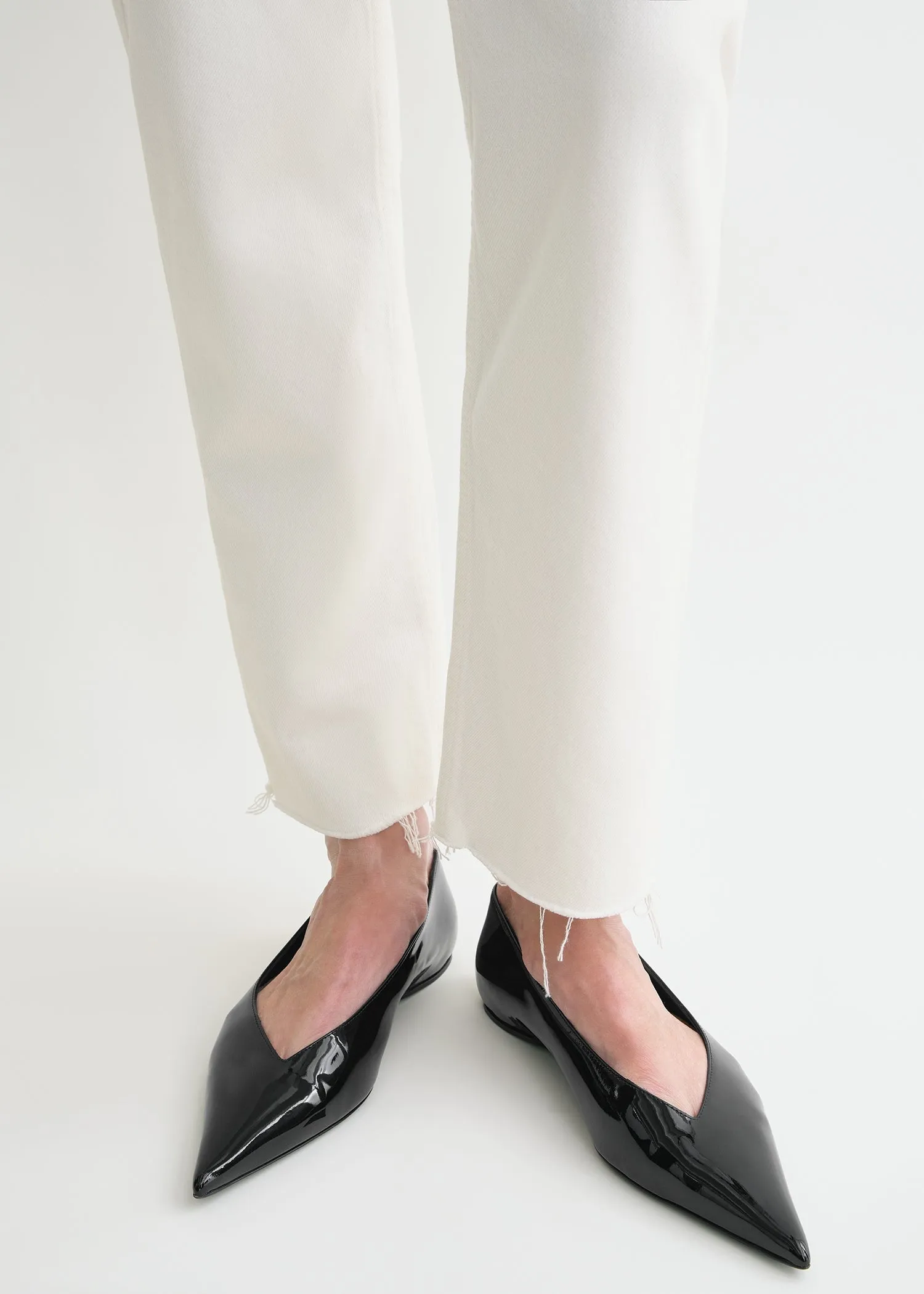 Classic cut denim off-white sold by Toteme product image thumbnail 4