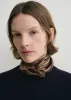 Clasp belt silk scarf biscuit sold by Toteme