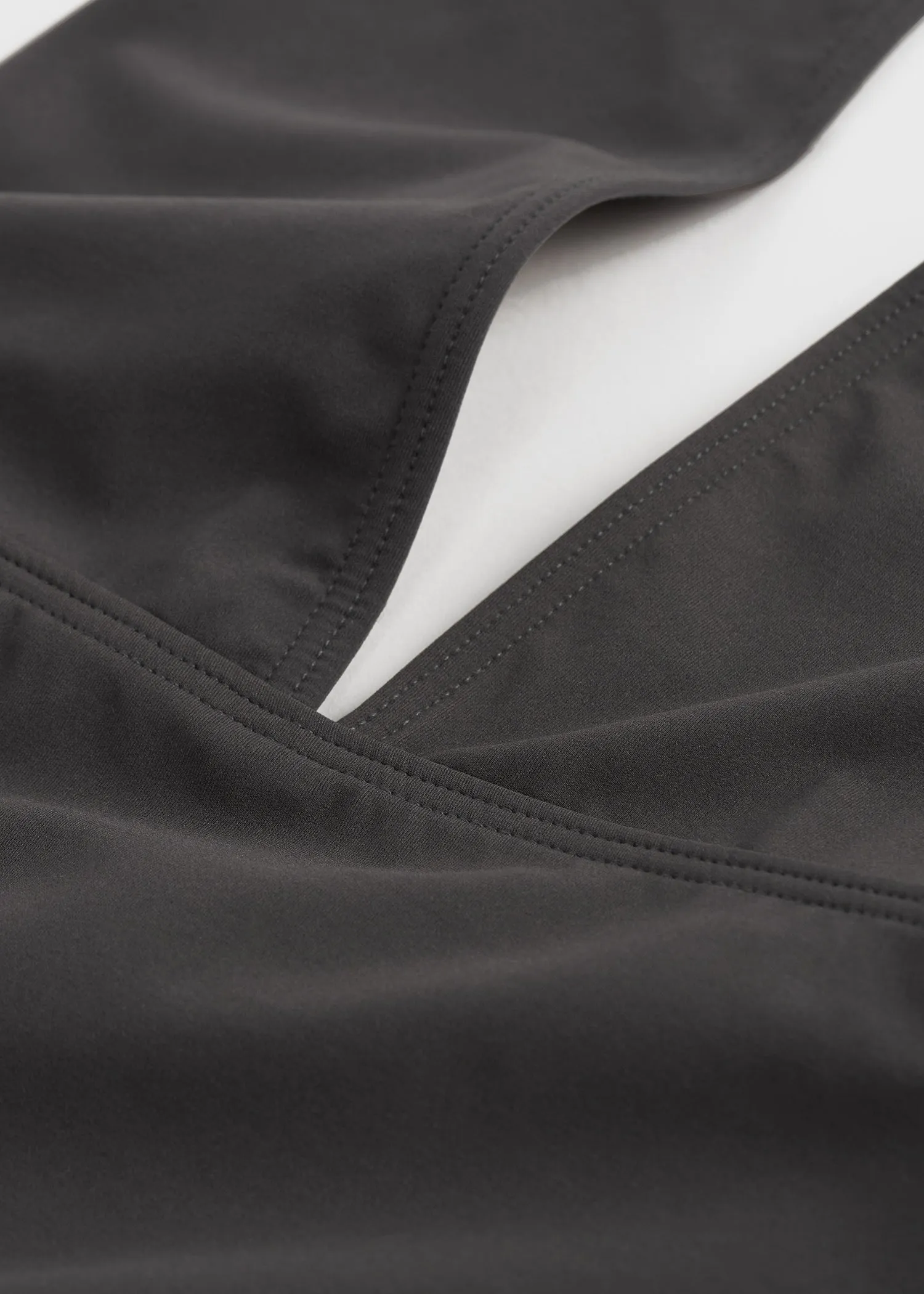 Halterneck swimsuit anthracite sold by Toteme product image thumbnail 5