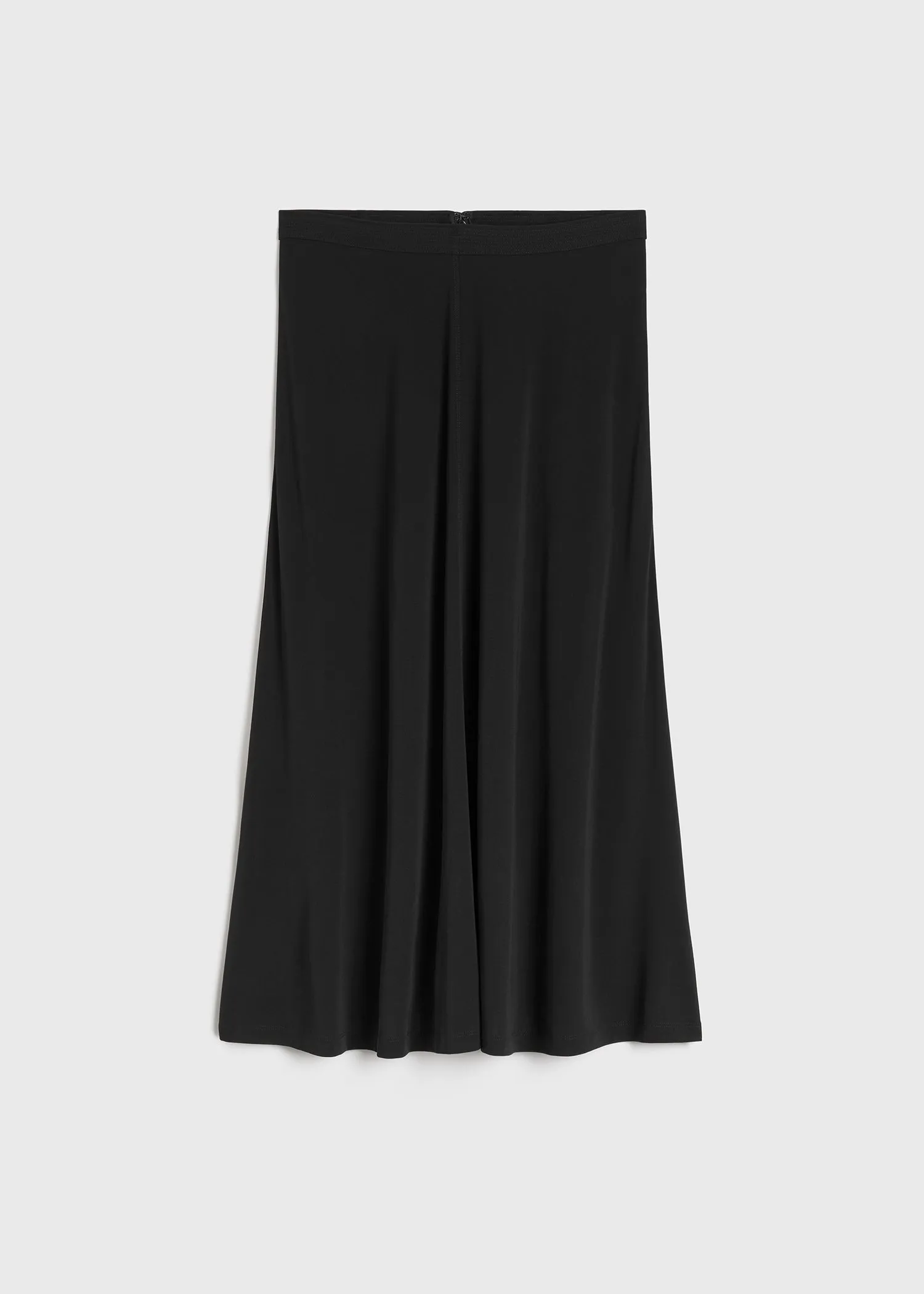 Fluid jersey skirt black sold by Toteme product image thumbnail 5