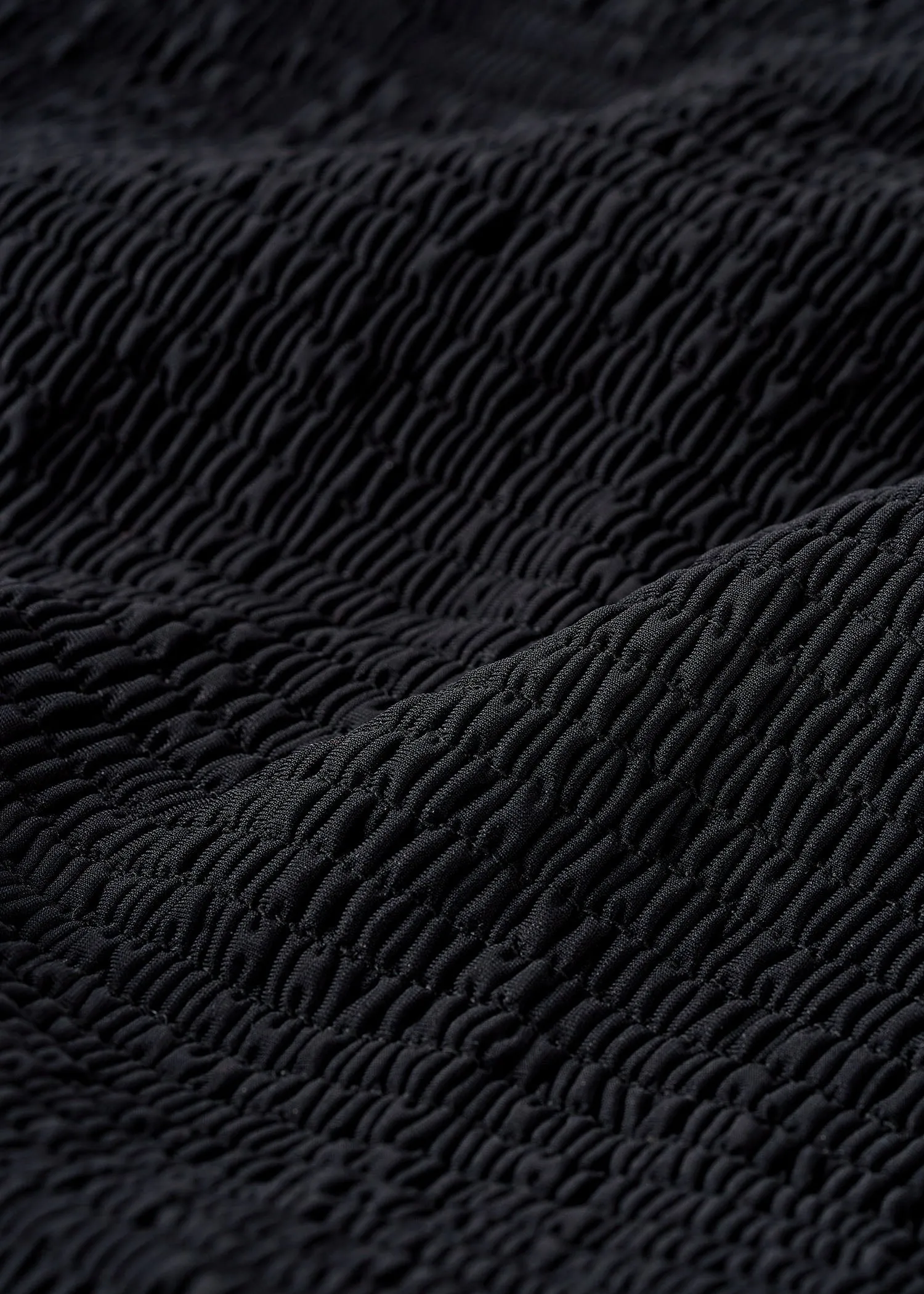 Smocked mini bikini bottoms black sold by Toteme product image thumbnail 4