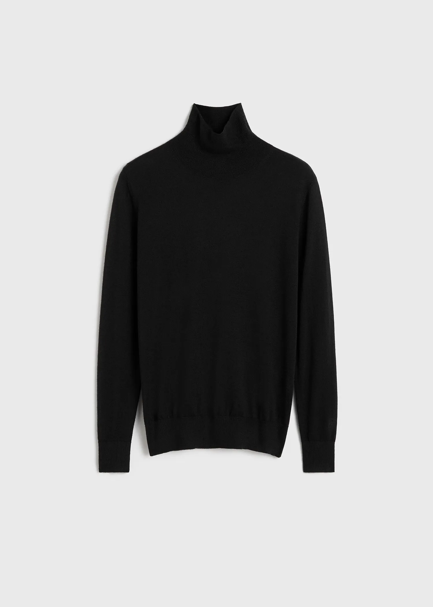 Fine turtleneck black sold by Toteme product image thumbnail 5