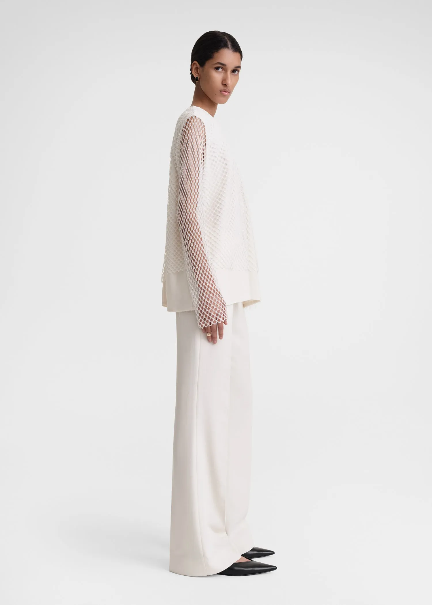 Layered lace top snow sold by Toteme product image thumbnail 2