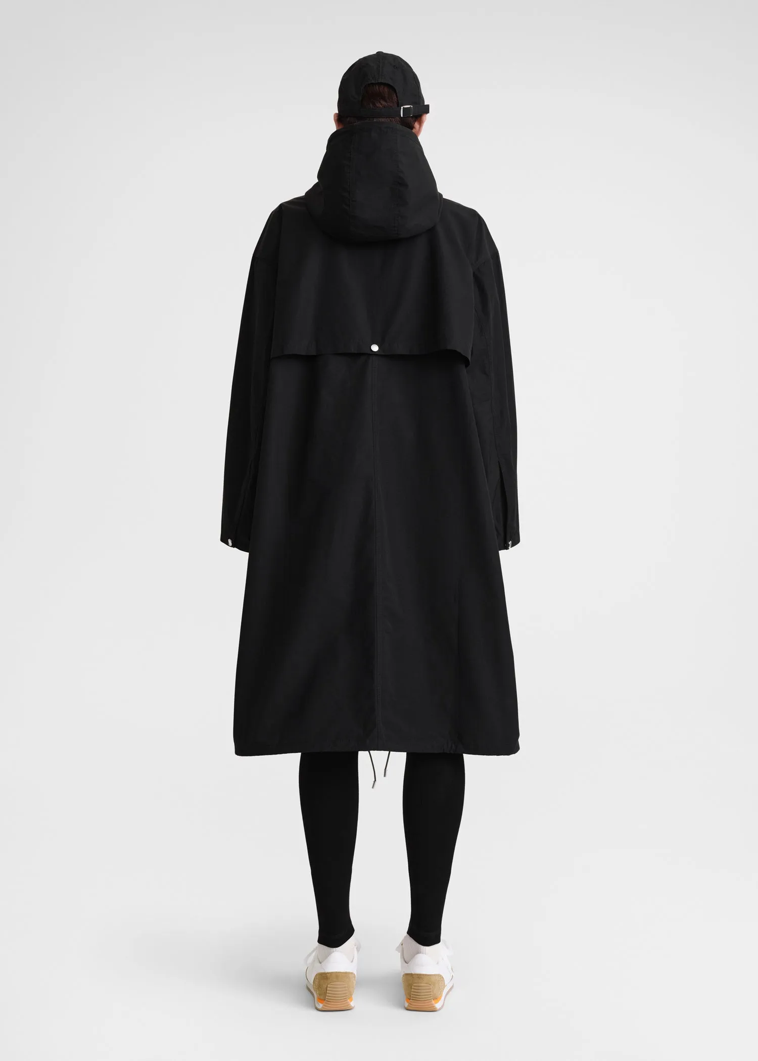 Hooded parka black sold by Toteme product image thumbnail 2