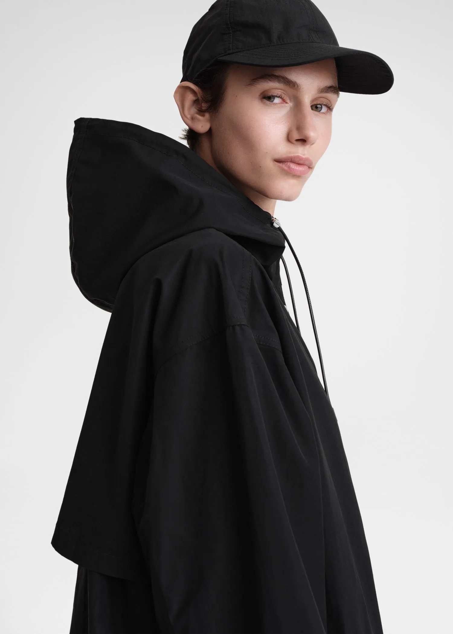 Hooded parka black sold by Toteme product image thumbnail 4