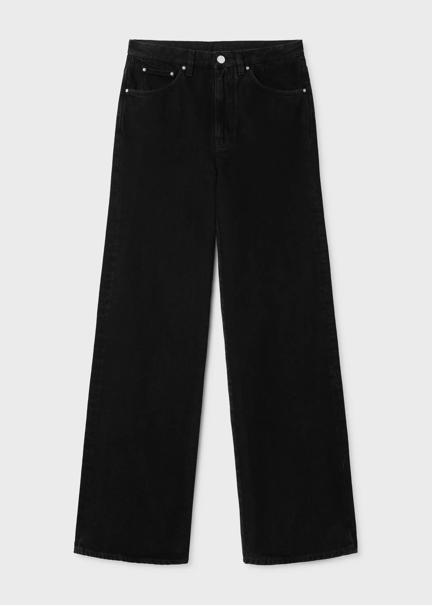 Flare fit denim black sold by Toteme product image thumbnail 5