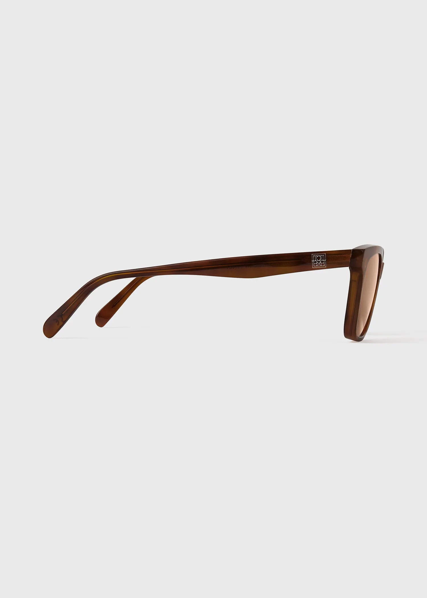 Square sunglasses umber sold by Toteme product image thumbnail 5