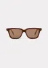 Square sunglasses umber sold by Toteme