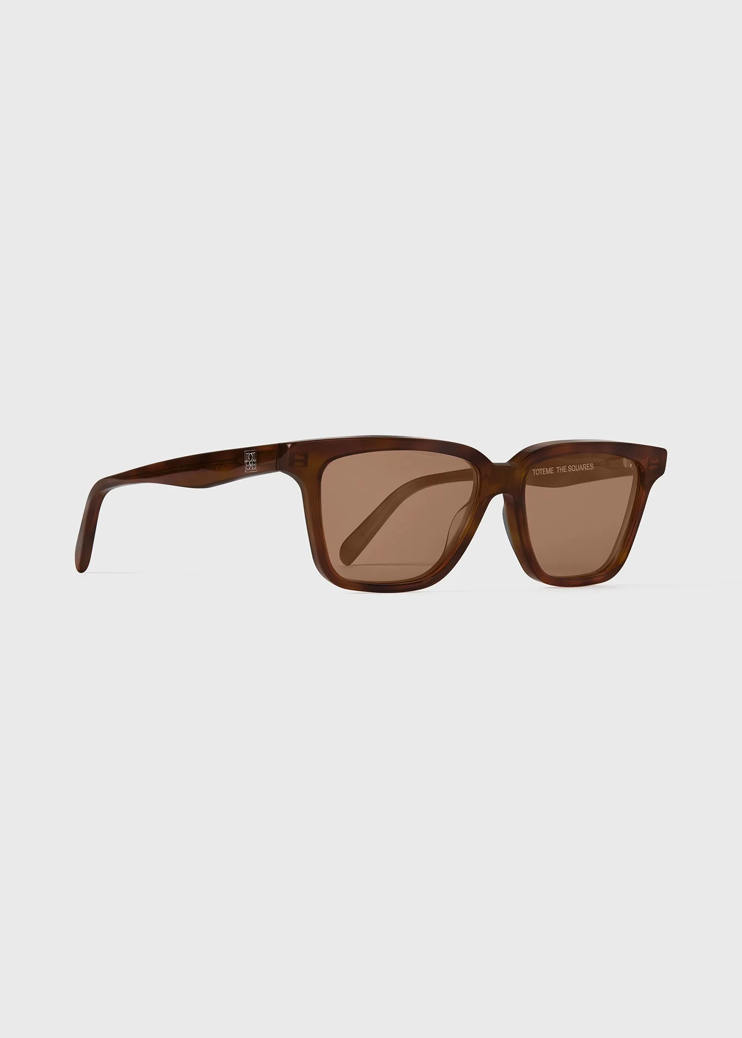 Square sunglasses umber sold by Toteme product image thumbnail 4