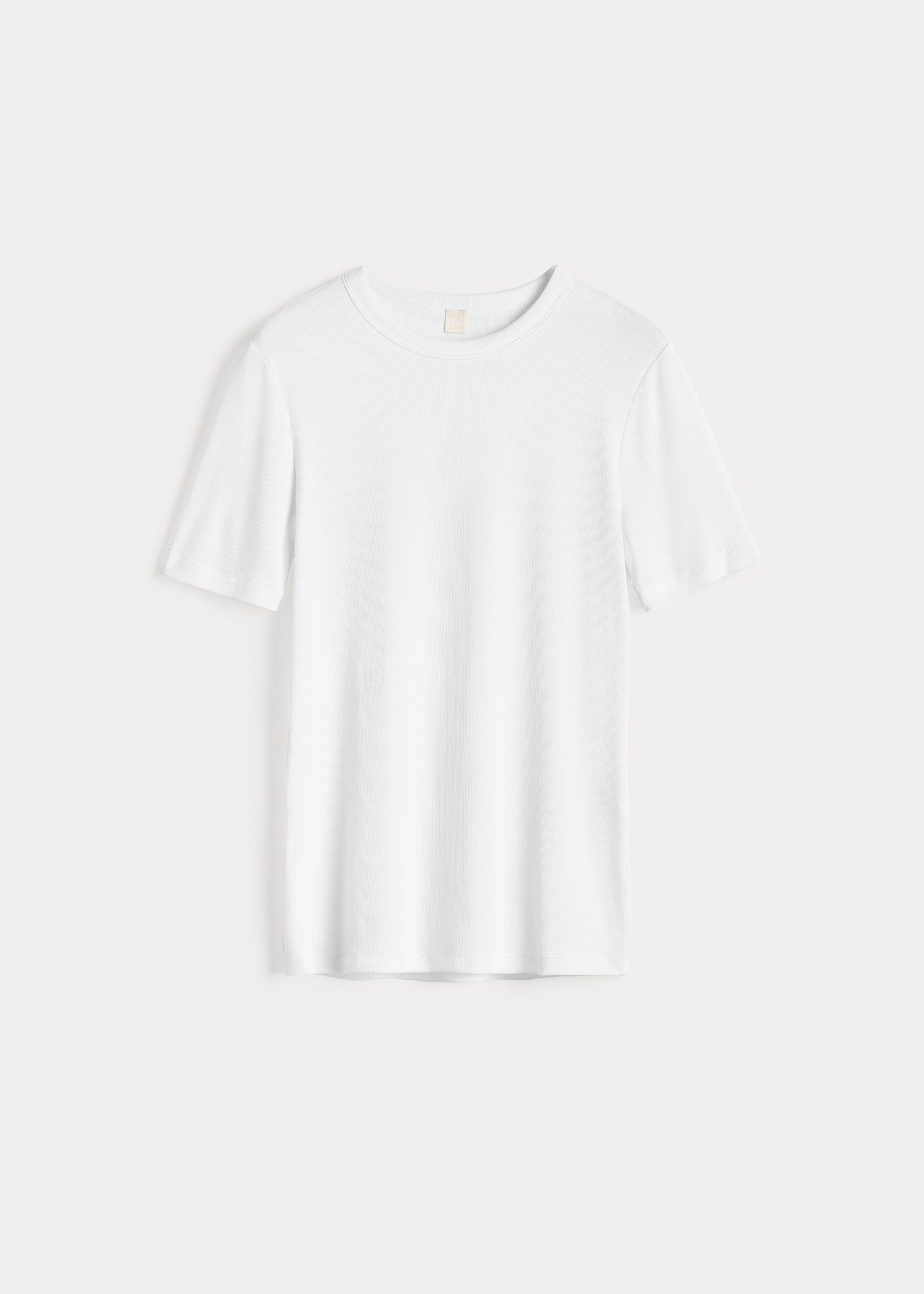 Classic rib tee white sold by Toteme product image thumbnail 5