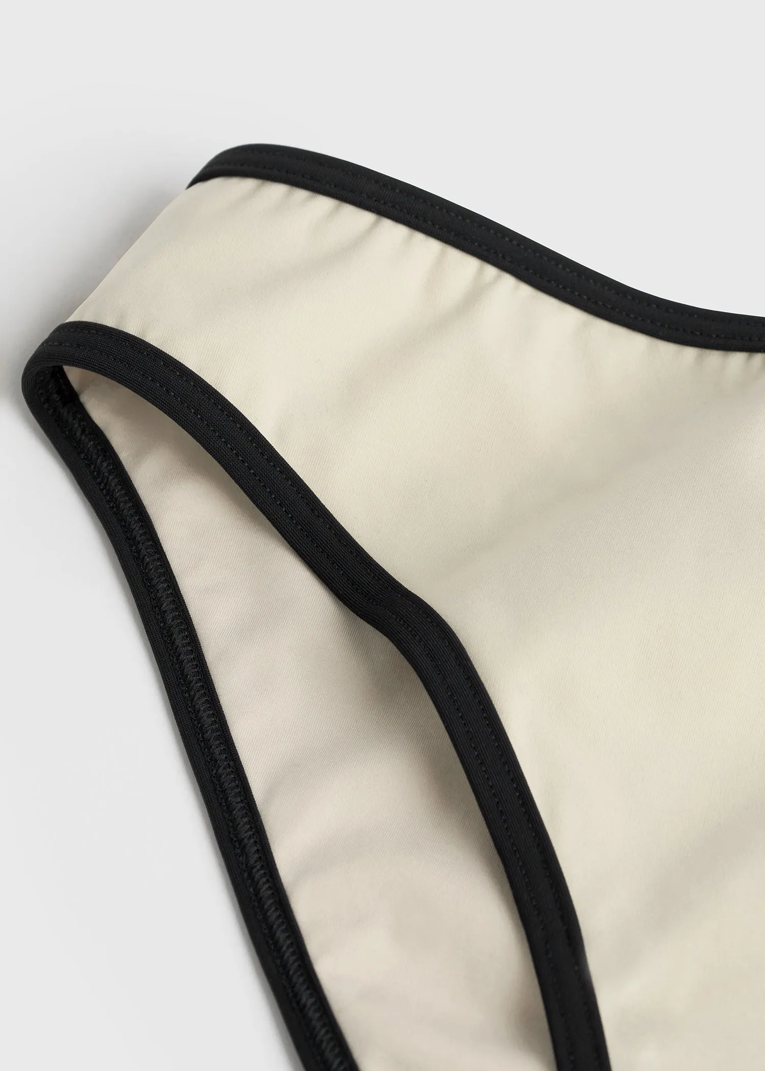 Stripe edge bikini bottoms light hay sold by Toteme product image thumbnail 5