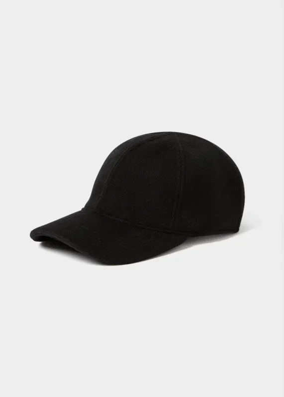 Doublé baseball cap black made by Toteme