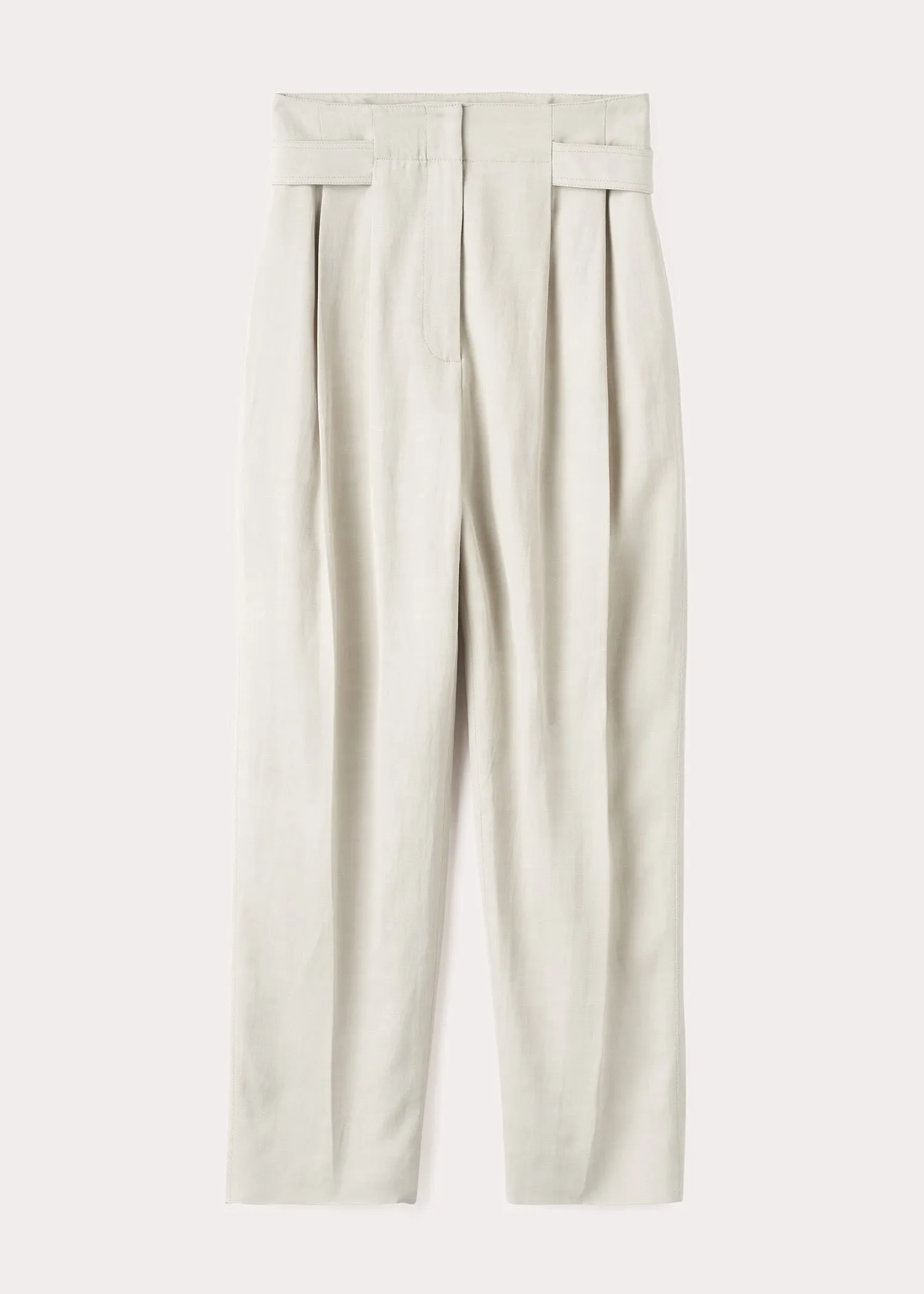 Double-Pleated trousers ecru sold by Toteme product image thumbnail 5