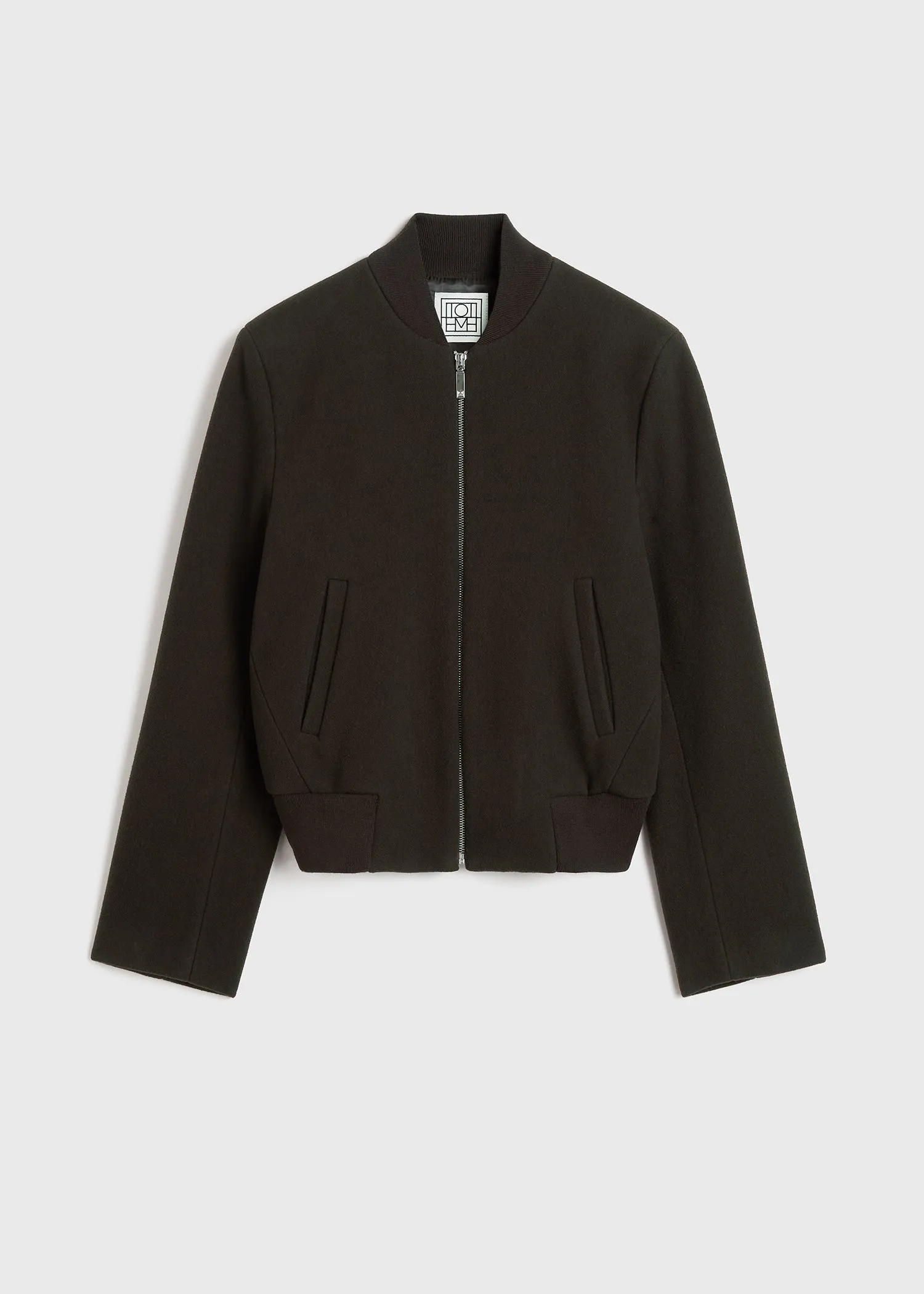 Sartorial flight jacket espresso sold by Toteme product image thumbnail 5