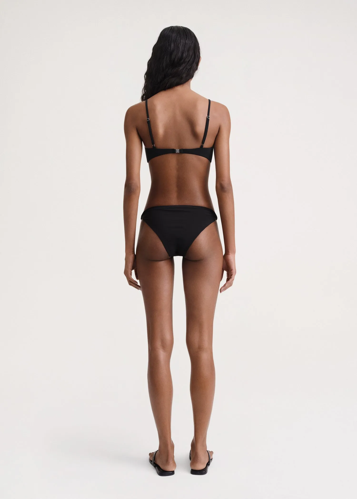 Twist-side bikini bottoms black sold by Toteme product image thumbnail 3
