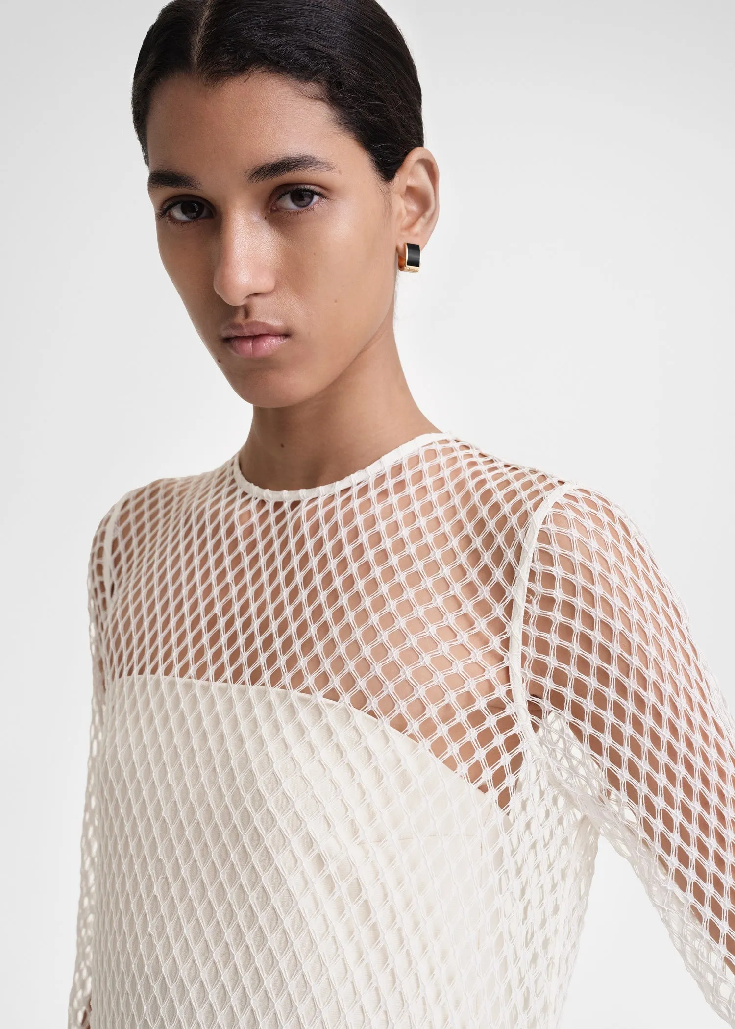 Layered lace dress snow sold by Toteme product image thumbnail 4