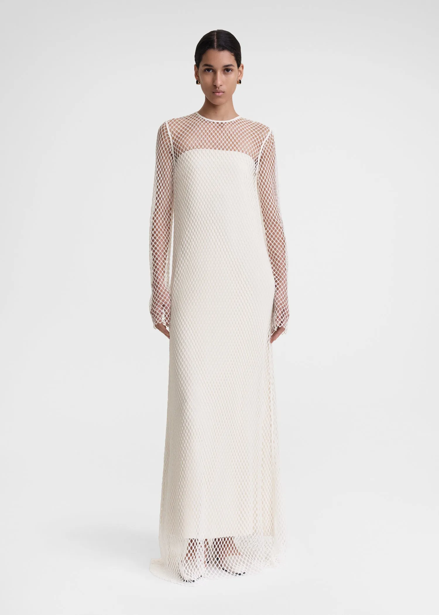 Layered lace dress snow sold by Toteme