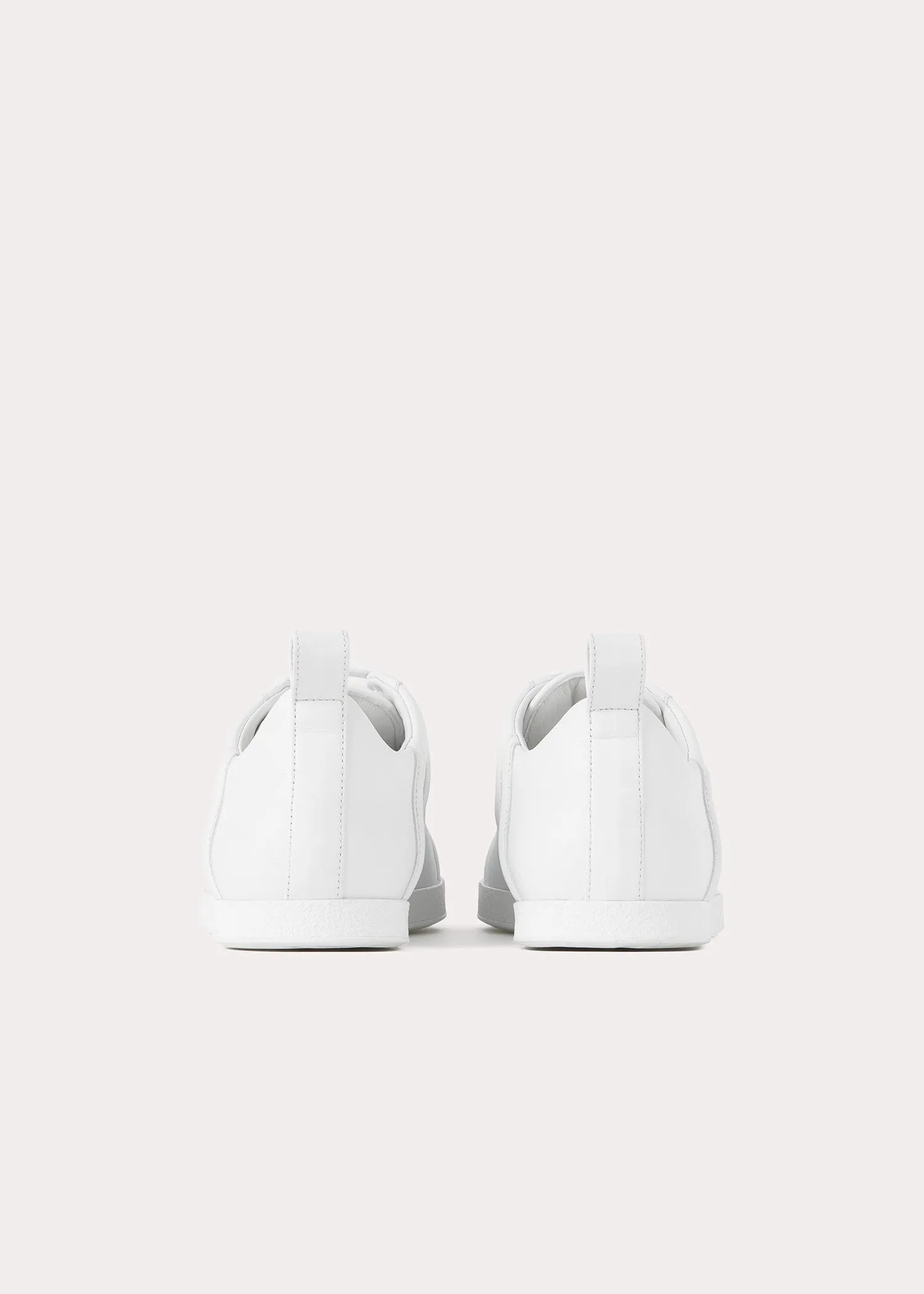 Leather sneakers white sold by Toteme product image thumbnail 3