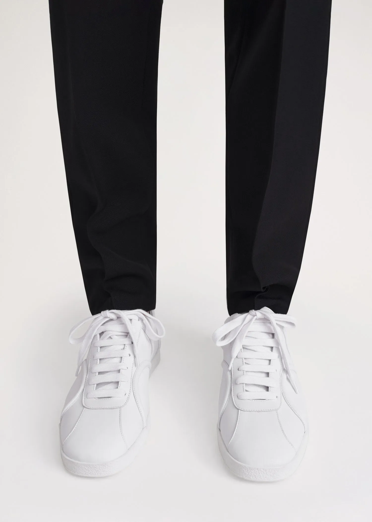 Leather sneakers white sold by Toteme product image thumbnail 2