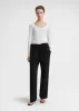 Classic rib top white sold by Toteme