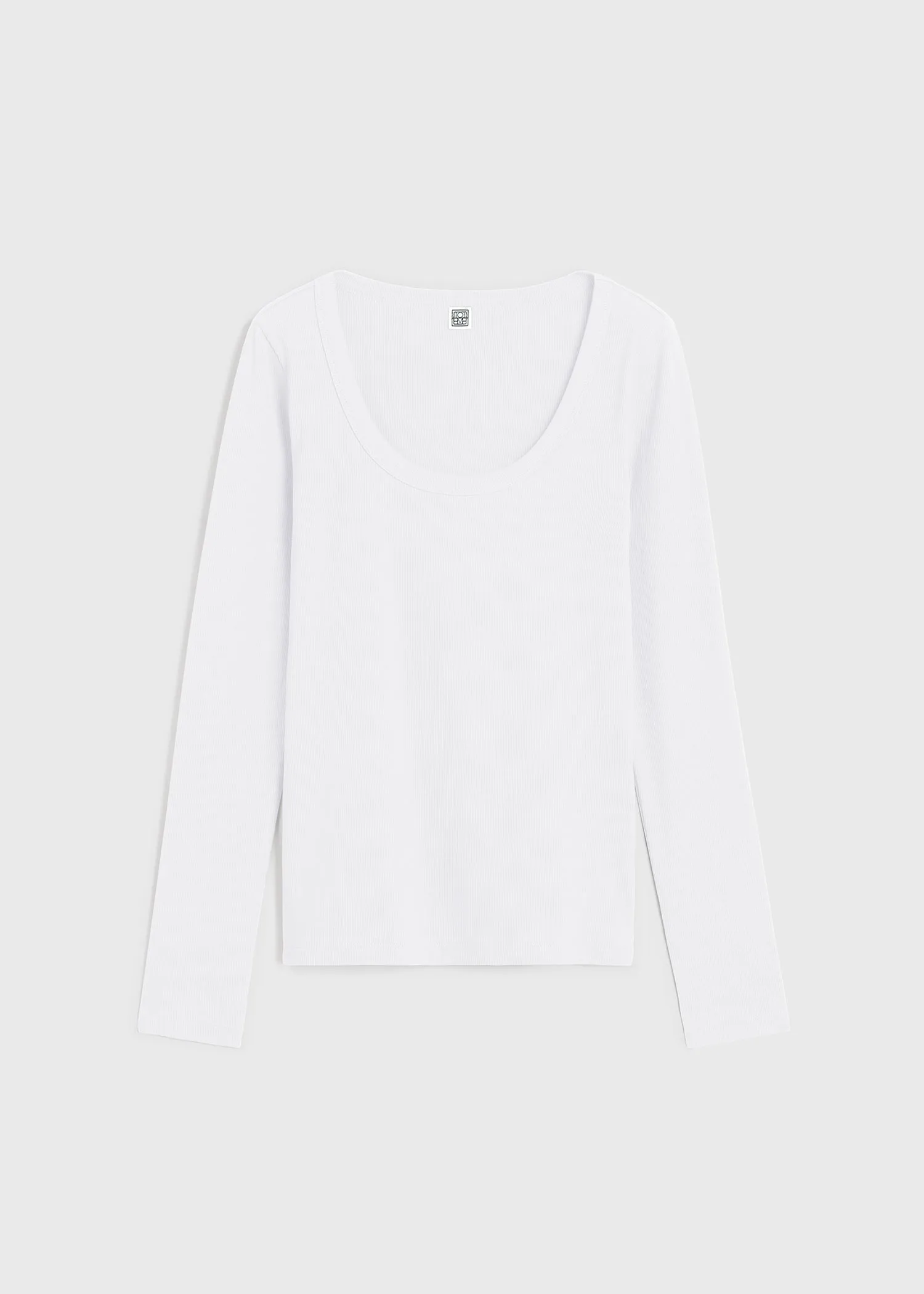 Classic rib top white sold by Toteme product image thumbnail 5