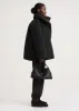 Signature down jacket black sold by Toteme