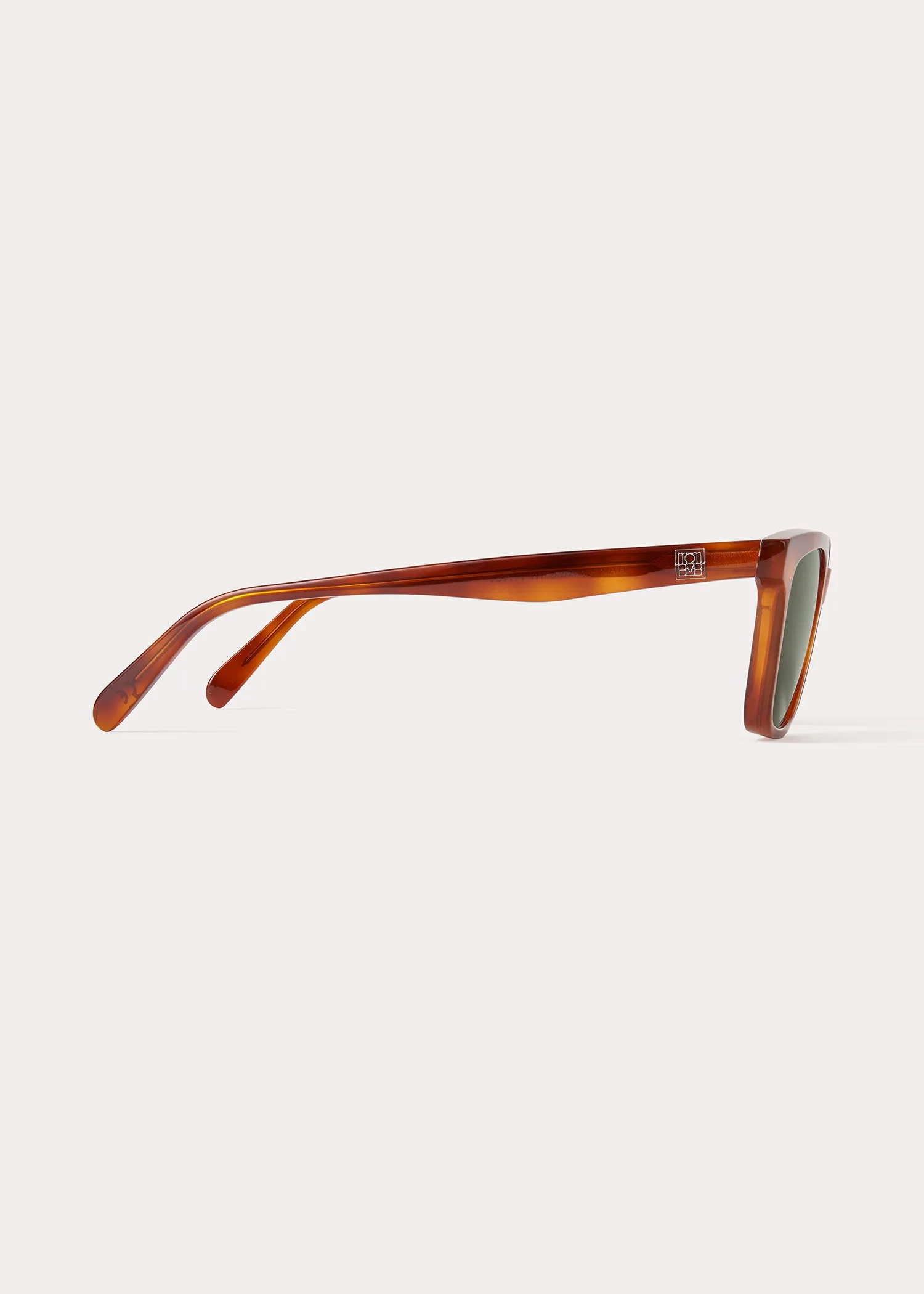 Square sunglasses light Havana sold by Toteme product image thumbnail 5