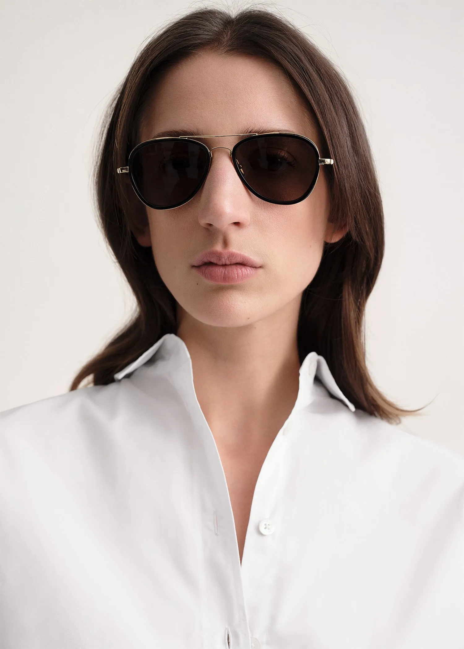 Aviator sunglasses black sold by Toteme product image thumbnail 2