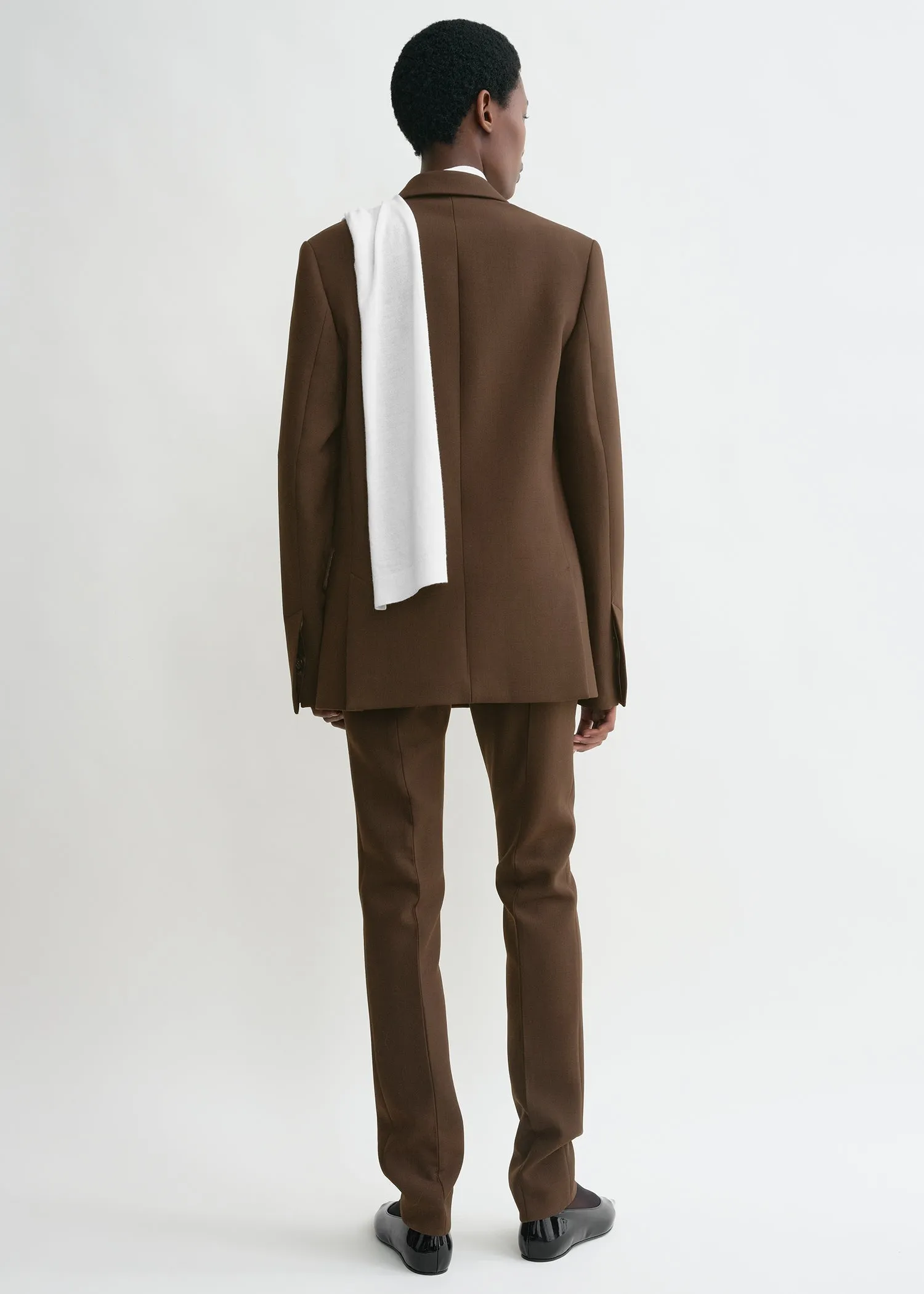 Straight blazer bark sold by Toteme product image thumbnail 3