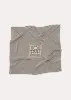Signature monogram silk scarf crème sold by Toteme