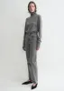Classic cut denim full length mid grey sold by Toteme