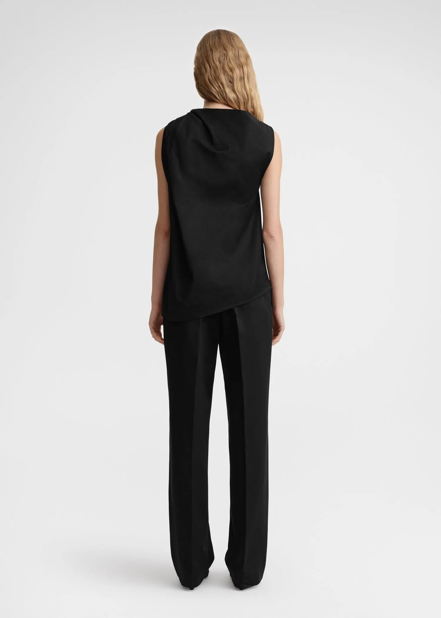 Shoulder-twist top black sold by Toteme product image thumbnail 3