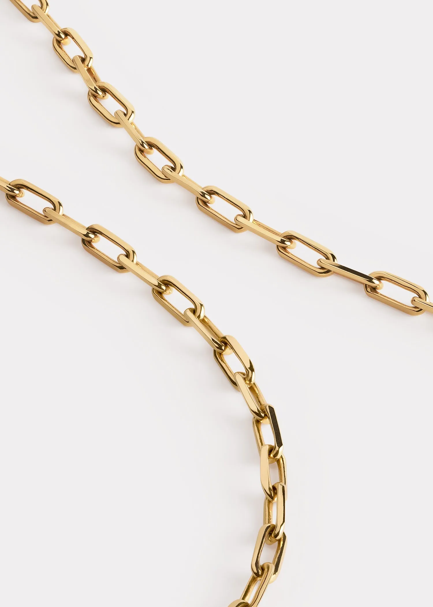 Crew-neck chain 18kt gold sold by Toteme product image thumbnail 3