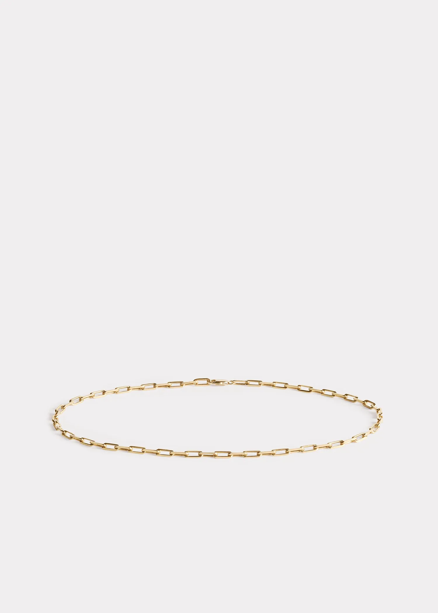 Crew-neck chain 18kt gold sold by Toteme product image thumbnail 5