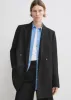 Double-breasted blazer black sold by Toteme