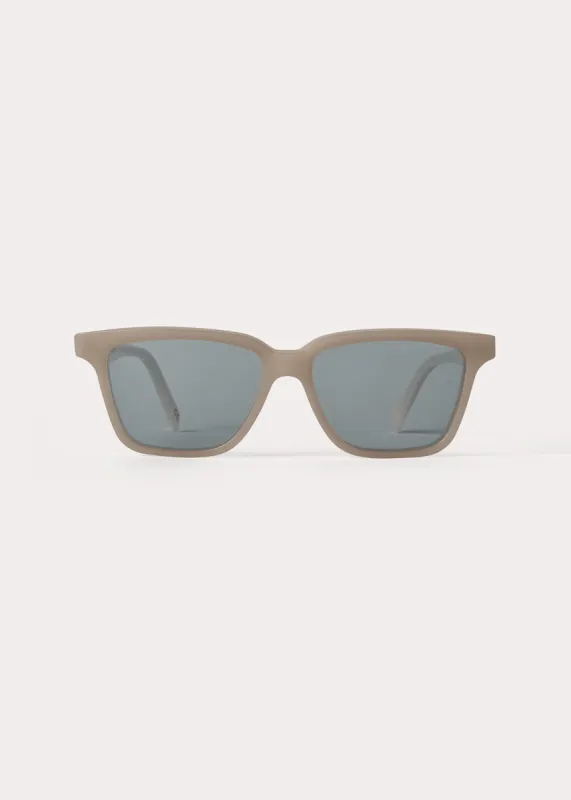The Squares sunglasses warm steel sold by Toteme